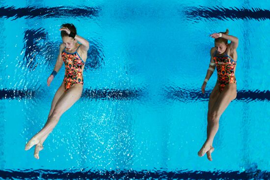 2015 FINA World Championships. Women's 10m platform synchro