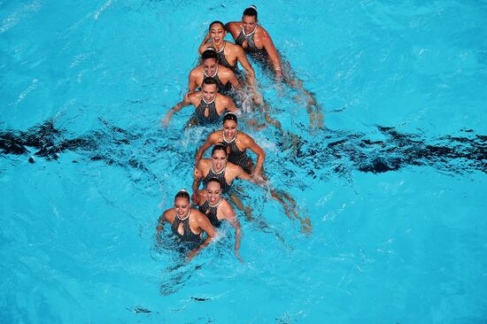 FINA World Championships 2015. Synchronized swimming.Team Technical Final