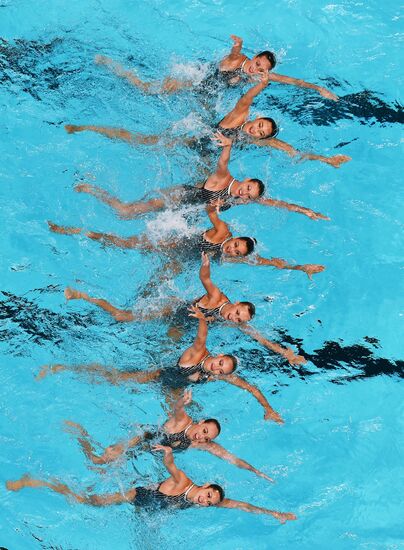 FINA World Championships 2015. Synchronized swimming.Team Technical Final