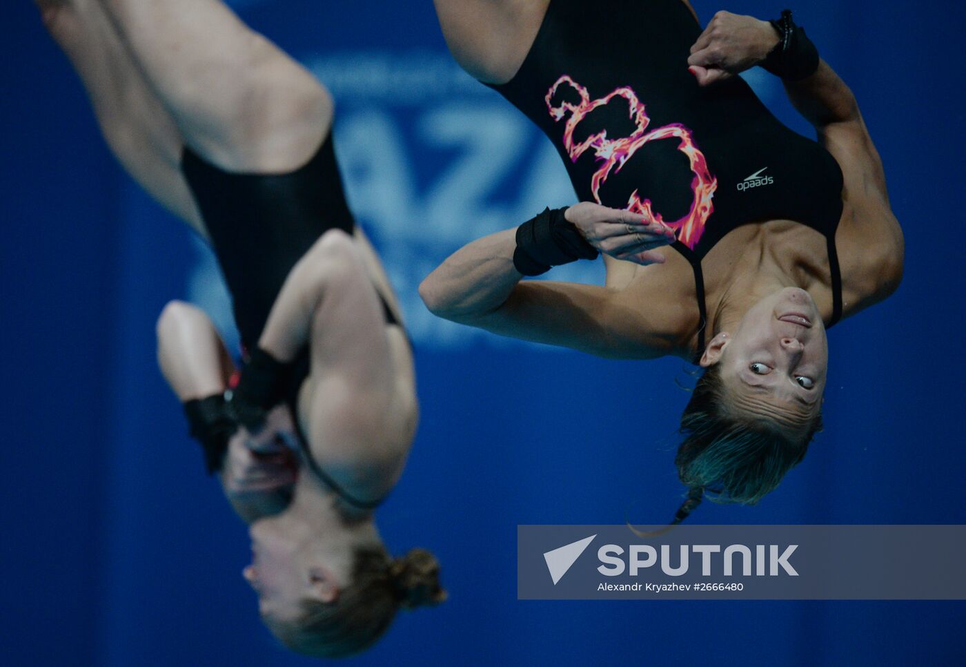 FINA World Championships 2015. Women's 10m synchro final