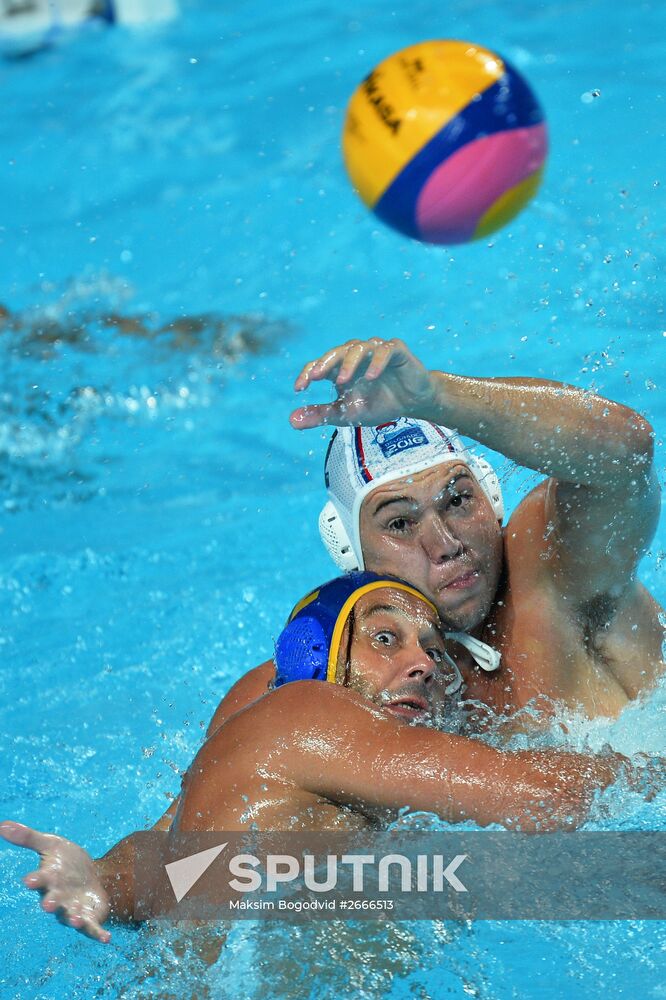 16th FINA World Aquatics Championships. Water polo. Men. Serbia vs. Montenegro