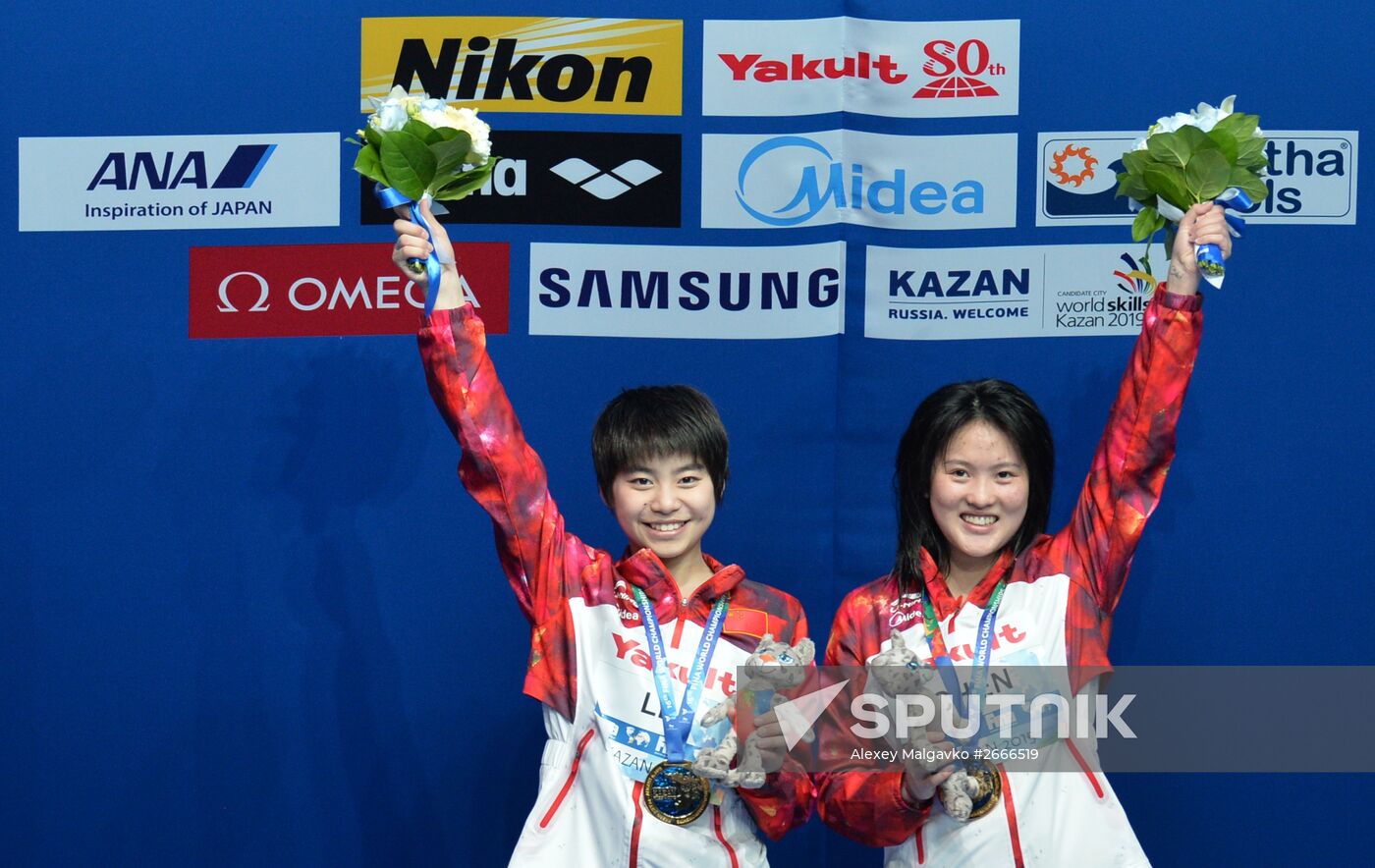 FINA World Championships 2015. Synchronized swimming. Team Technical Final