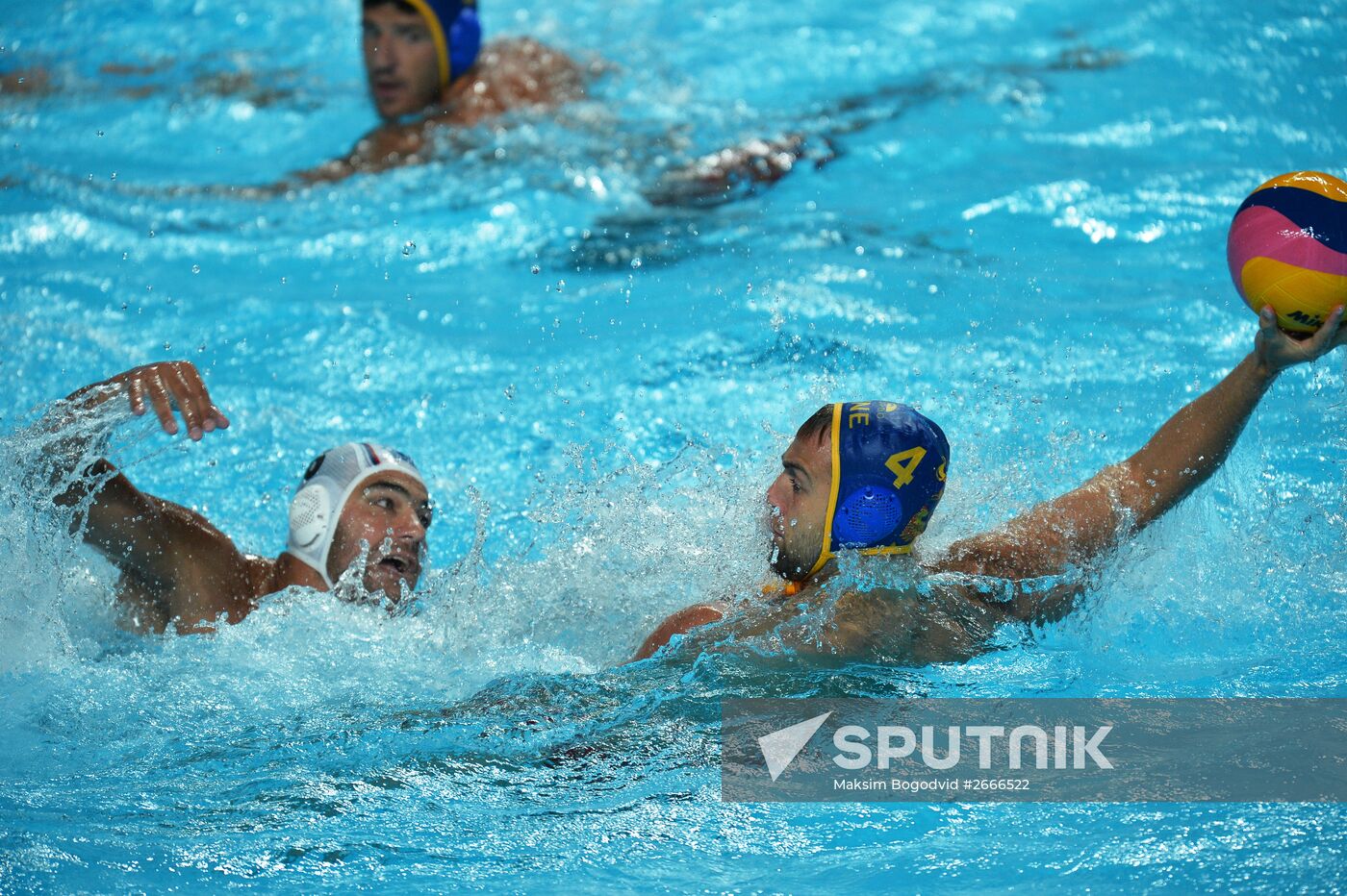 16th FINA World Aquatics Championships. Water polo. Men. Serbia vs. Montenegro