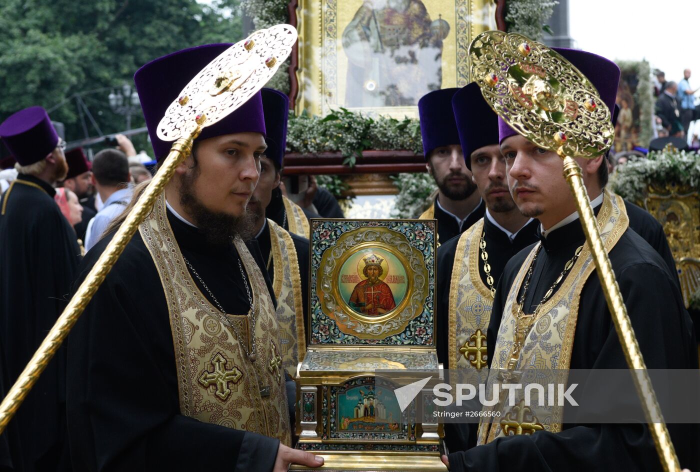 Prayer on Saint Volodymyr Hill in honour of Millennium of Baptism of Kievan Rus
