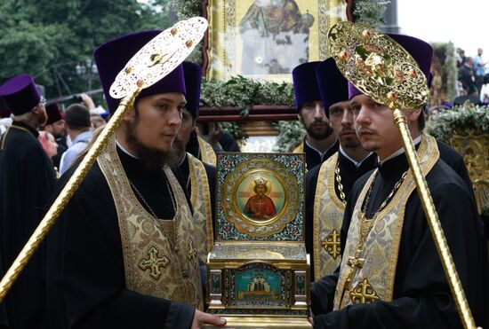Prayer on Saint Volodymyr Hill in honour of Millennium of Baptism of Kievan Rus