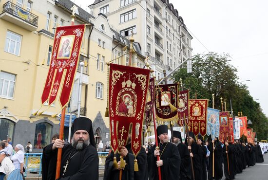 Prayer on Saint Volodymyr Hill in honour of Millennium of Baptism of Kievan Rus