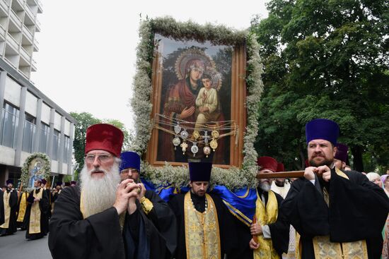 Prayer on Saint Volodymyr Hill in honour of Millennium of Baptism of Kievan Rus