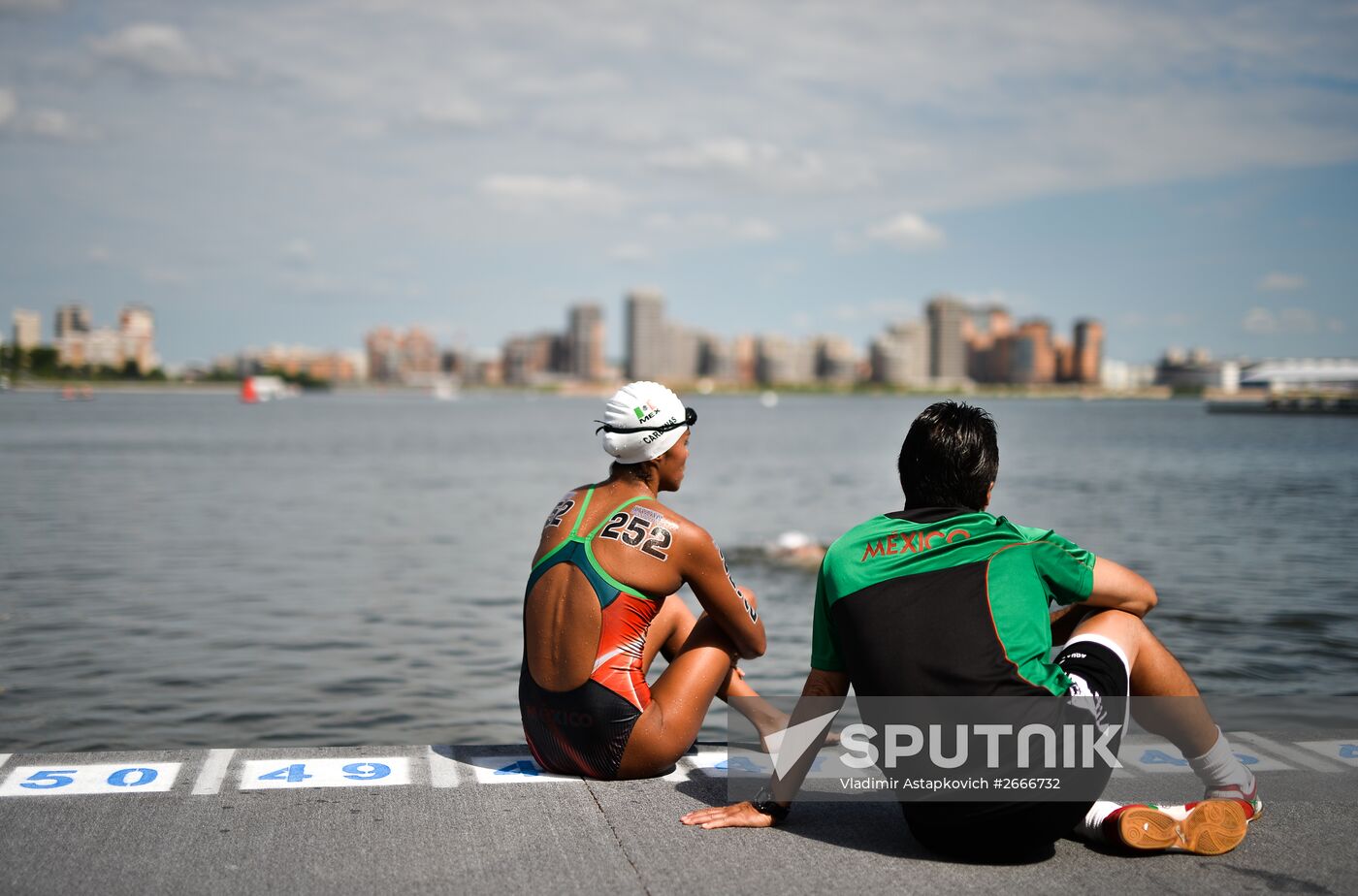 16th FINA World Aquatics Championships. Open water swimming. Women. 10km