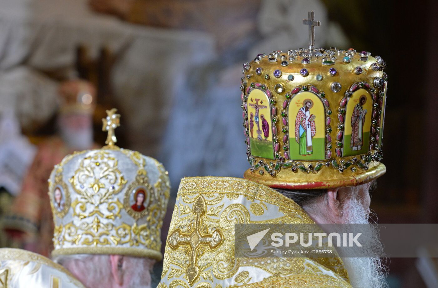 Patriarch Kirill holds divine service on the day of remembering Holy Prince Vladimir Equal to the Apostles