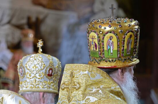 Patriarch Kirill holds divine service on the day of remembering Holy Prince Vladimir Equal to the Apostles