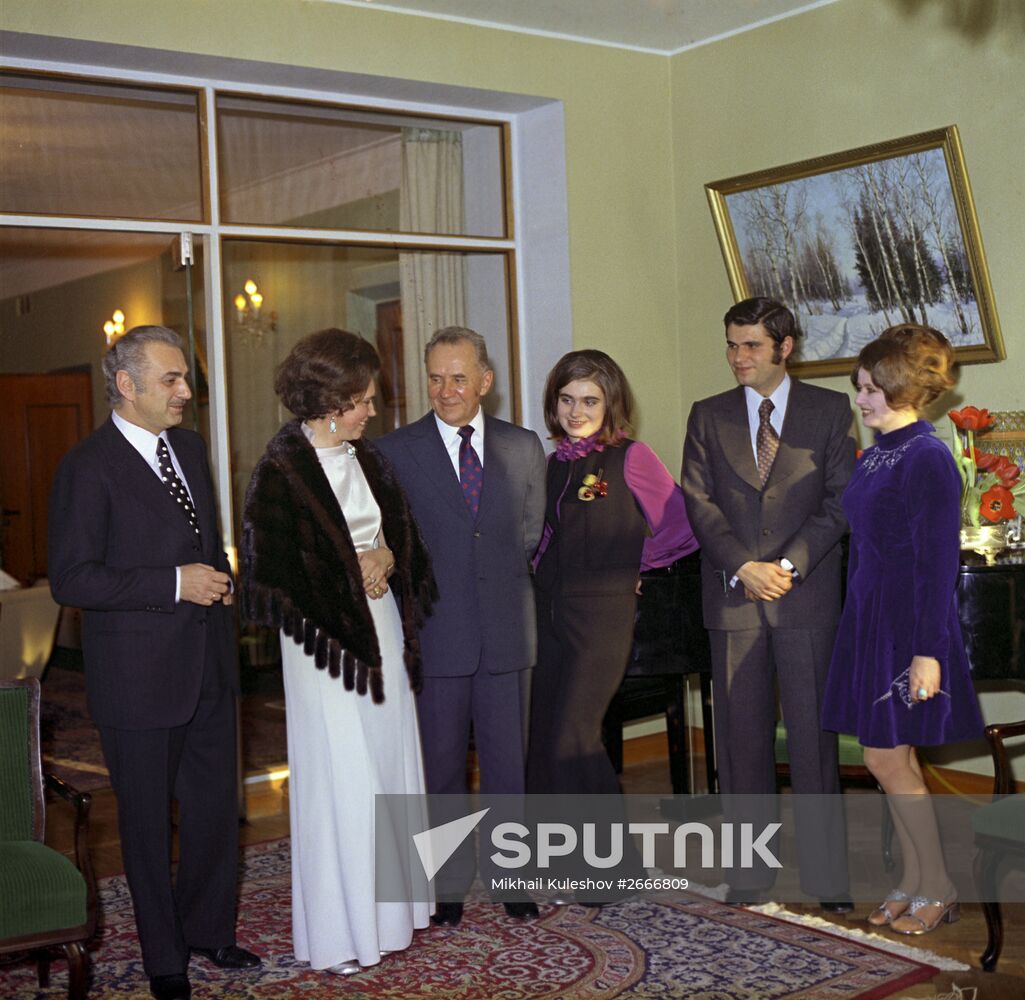 Alexei Kosygin and his family