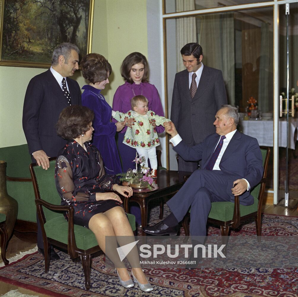 Alexei Kosygin with family