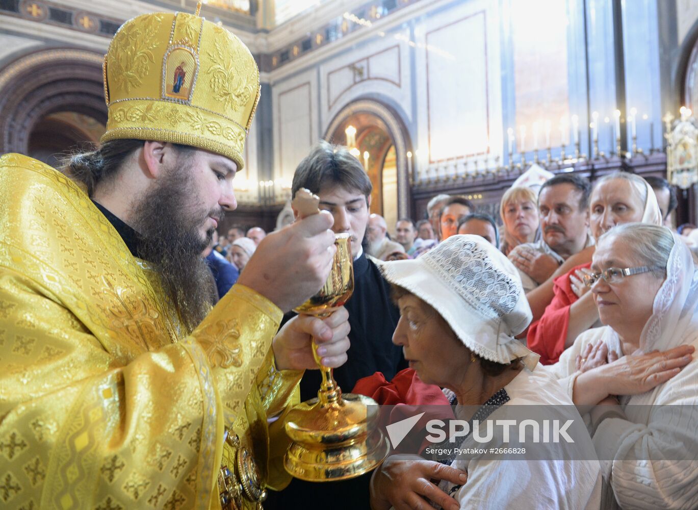 Patriarch Kirill holds divine service on the day of remembering Holy Prince Vladimir Equal to the Apostles