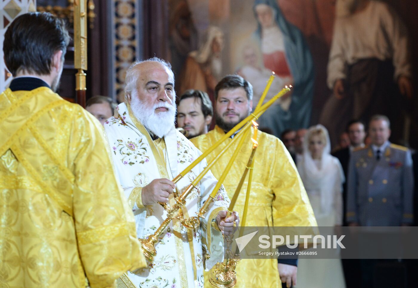 Patriarch Kirill holds divine service on the day of remembering Holy Prince Vladimir Equal to the Apostles