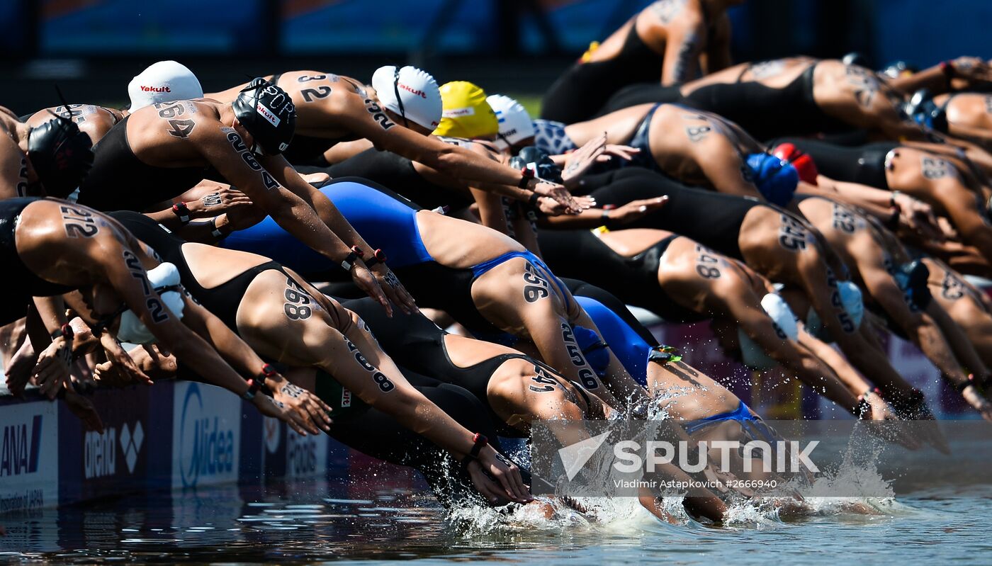 16th FINA World Aquatics Championships. Open water swimming. Women. 10km