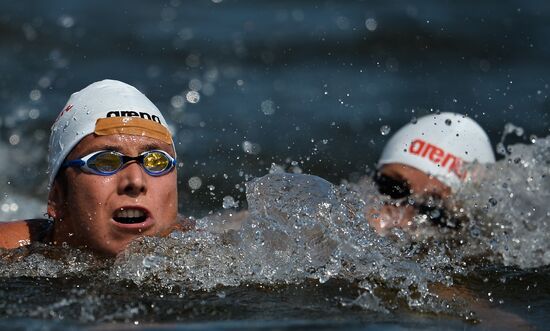 16th 2015 World Aquatics Championships. Open-water swimming. Women. Ten kilometers