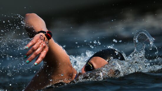 16th 2015 World Aquatics Championships. Open-water swimming. Women Ten kilometers