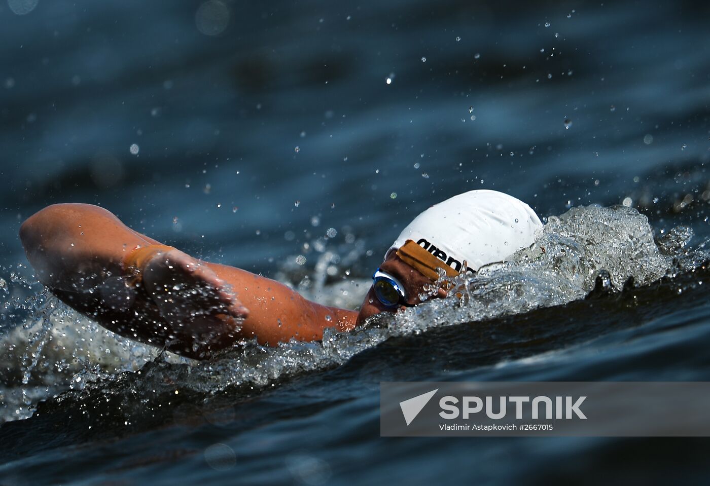 16th 2015 World Aquatics Championships. Open-water swimming. Women Ten kilometers