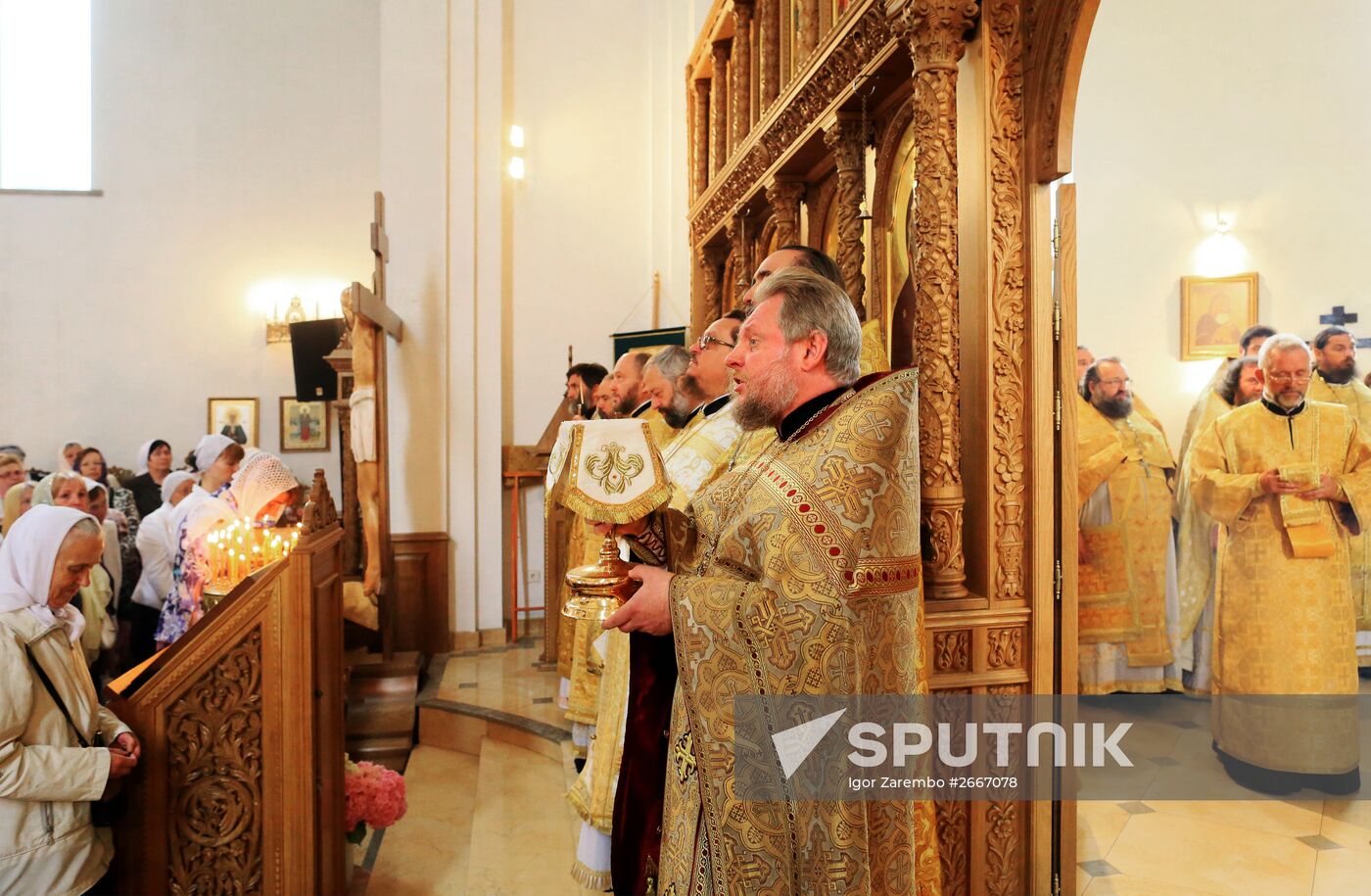 Celebrating Russia's Baptism Day in the country