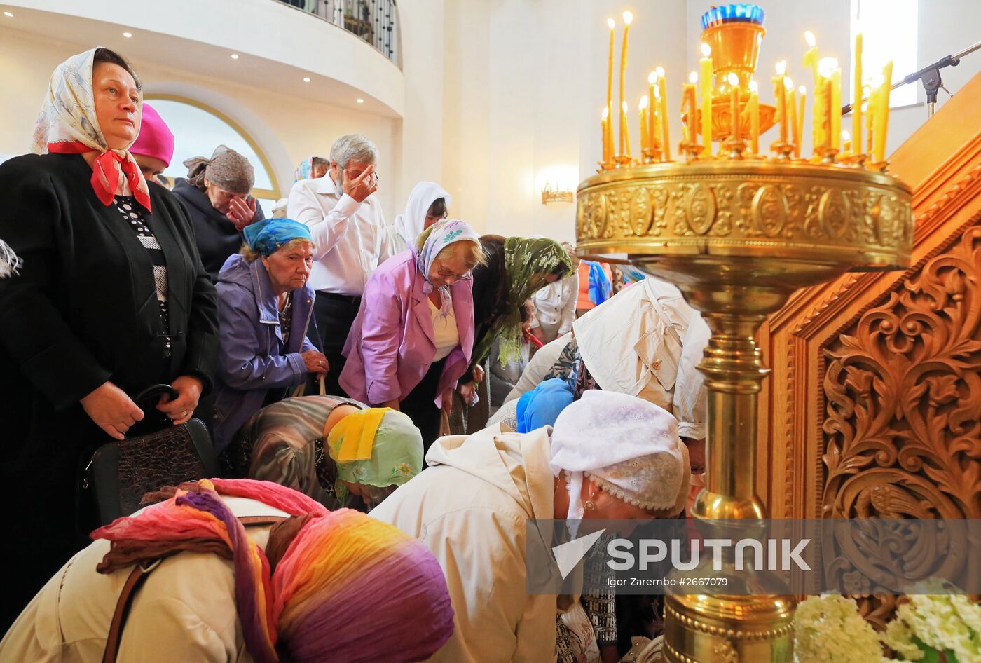 Celebrating Russia's Baptism Day in the country