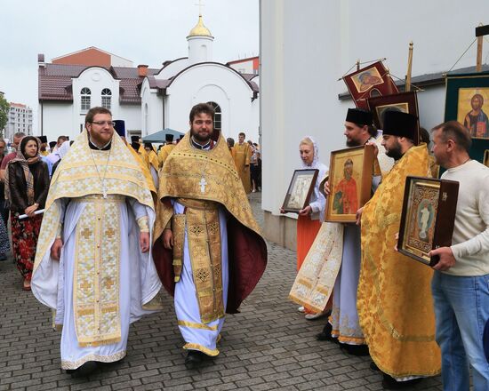Celebrating Russia's Baptism Day in the country