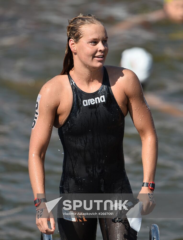 16th 2015 World Aquatics Championships. Open-water swimming. Women. Ten kilometers