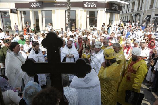 Celebrating Russia's Baptism Day in the country