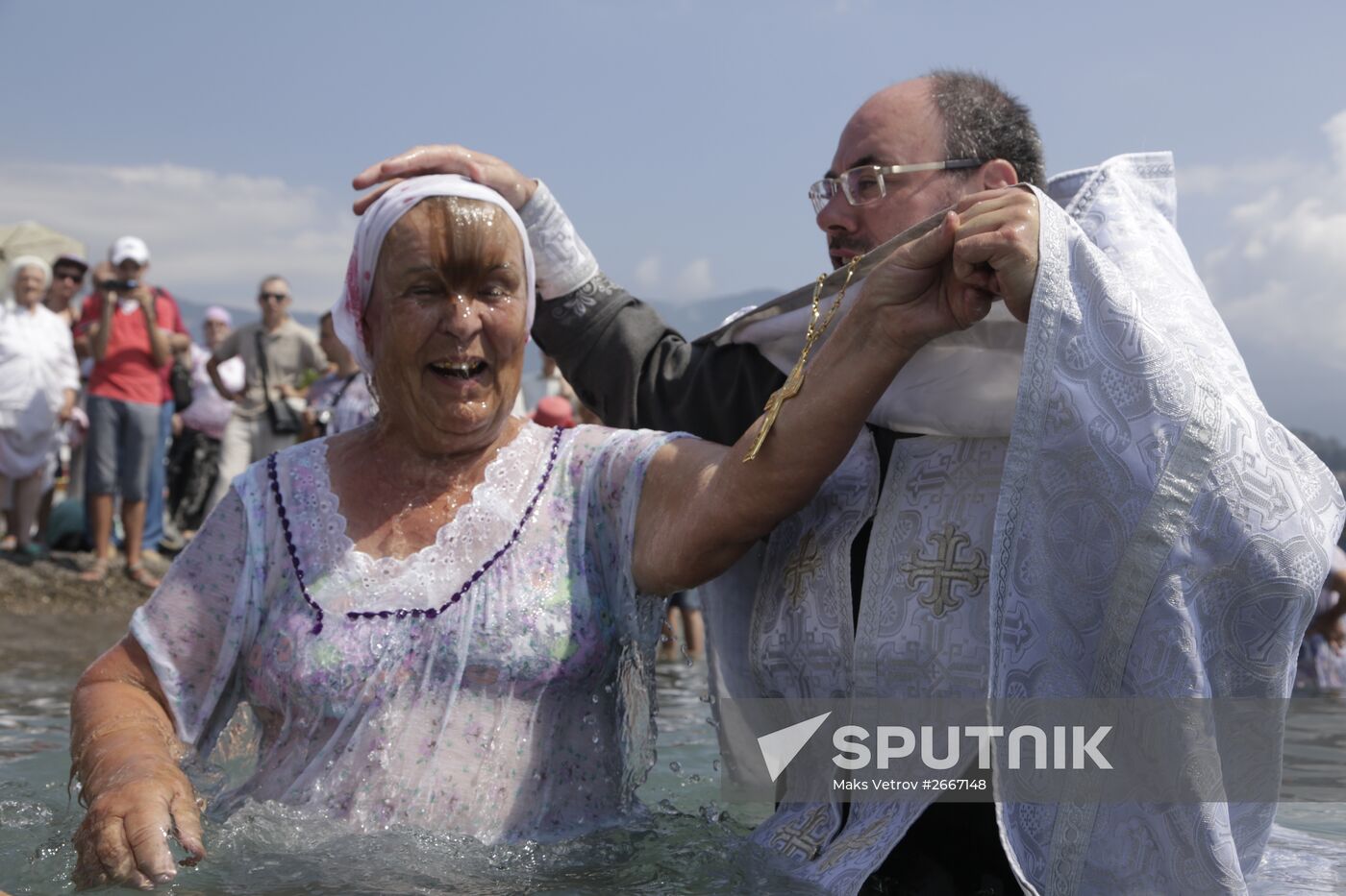 Celebrating Russia's Baptism Day in the country