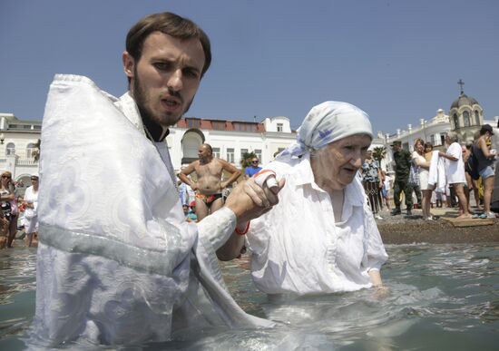 Celebrating Russia's Baptism Day in the country