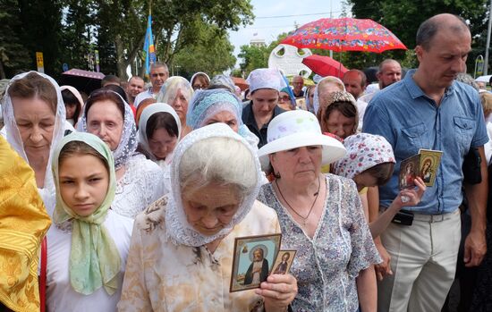 Celebrating Russia's Baptism Day in the country