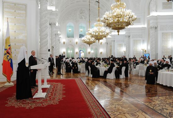 Reception to celebrate 1000th anniversary of Repose of Prince Vladimir, Equal to the Apostlestles