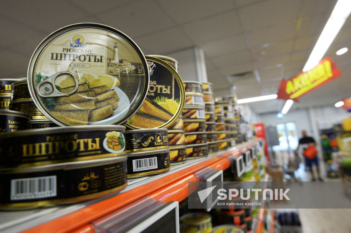 Rospotrebnadzor bans import of canned fish from Latvia