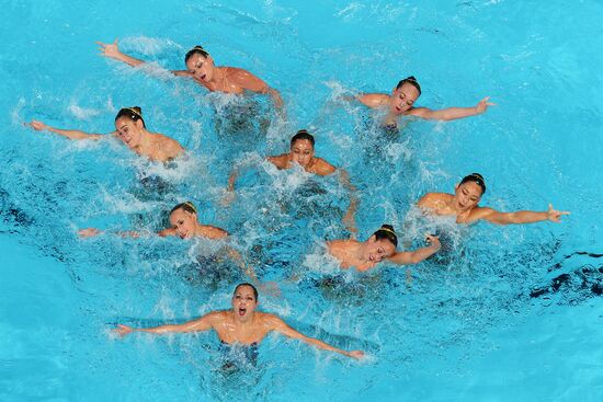 FINA World Championships 2015. Synchronized swimming. Free routine. Preliminary round
