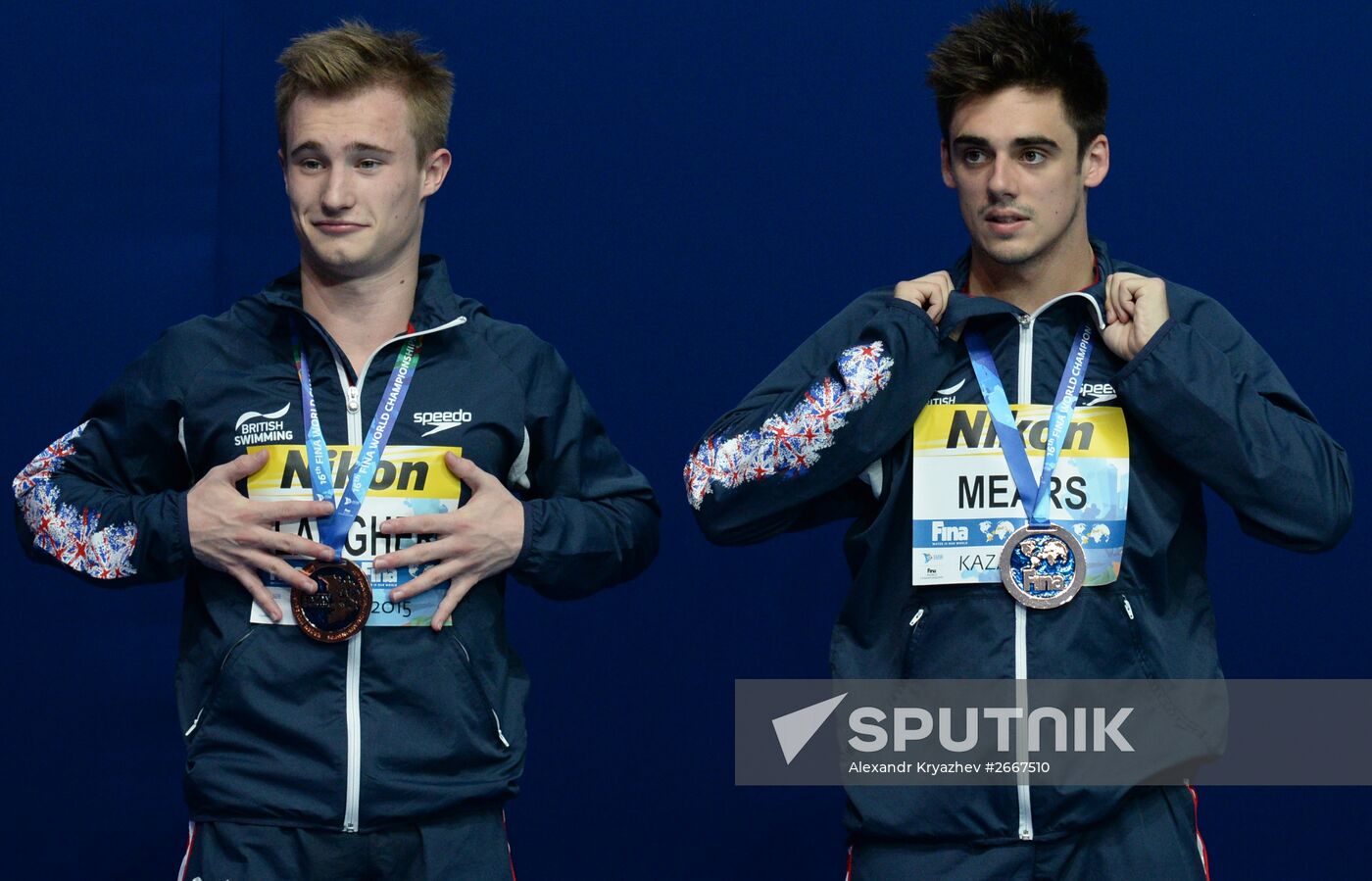 16th FINA World Aquatics Championships. Synchronized diving. Men. 3m springboard. Finals