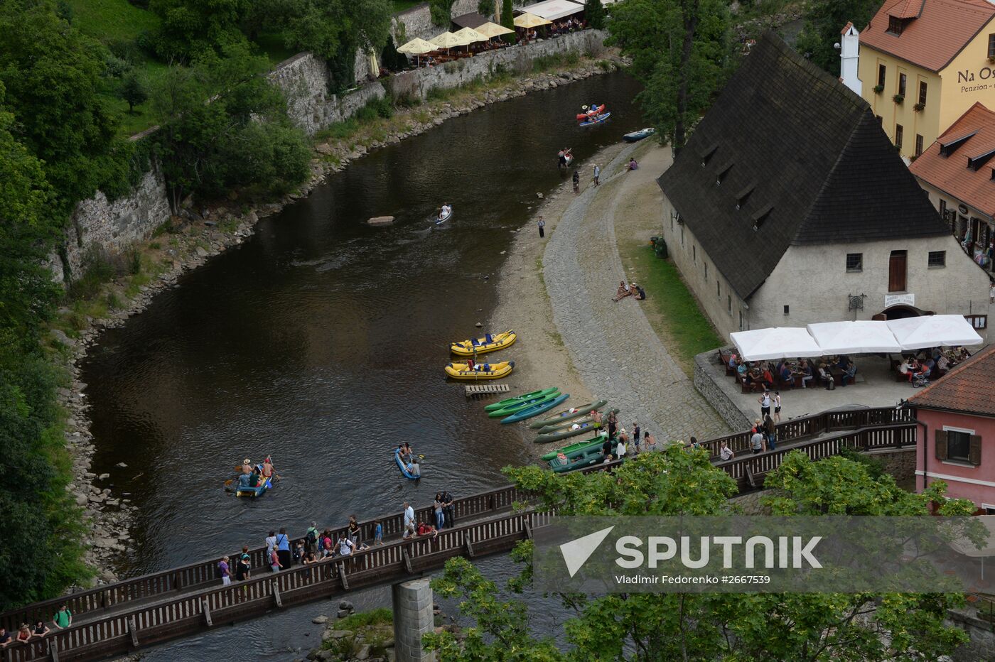 Cities of the world. Cesky Krumlov