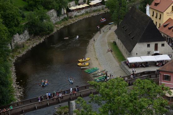 Cities of the world. Cesky Krumlov