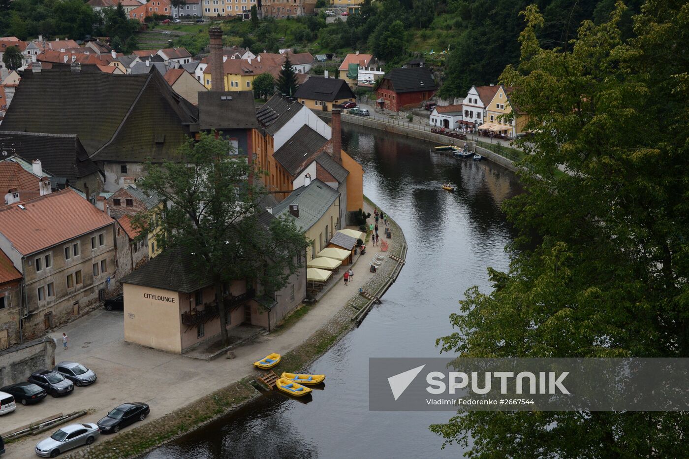 Cities of the world. Cesky Krumlov