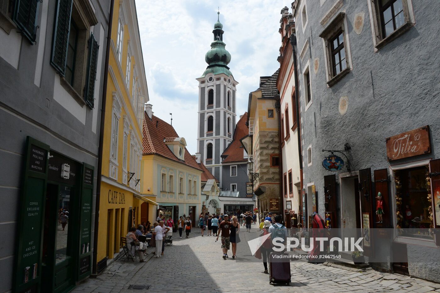 Cities of the world. Cesky Krumlov