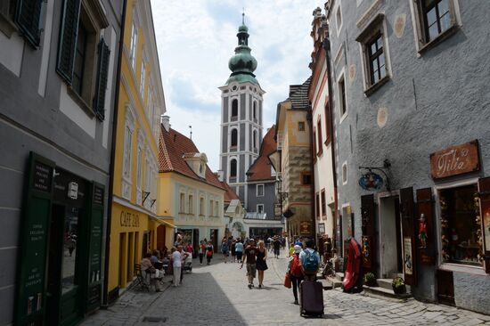 Cities of the world. Cesky Krumlov