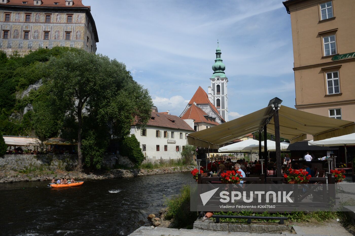 Cities of the world. Cesky Krumlov