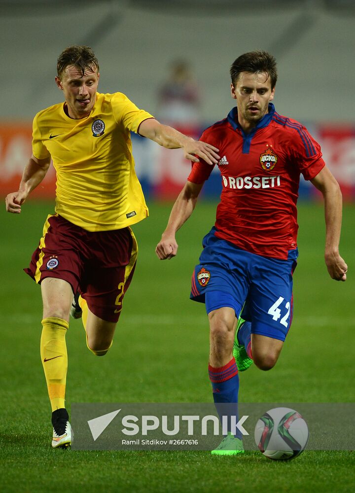 UEFA Champions League. PFC CSKA Moscow vs. AC Sparta Prague