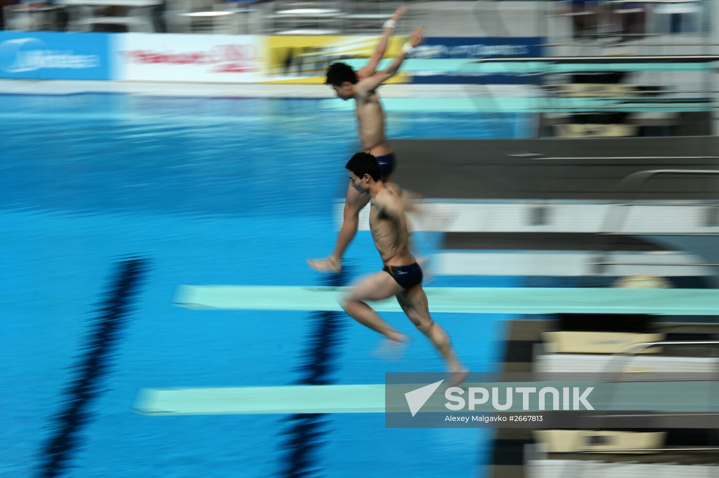 FINA World Championships 2015. Men's 3m synchronized springboard. Finals