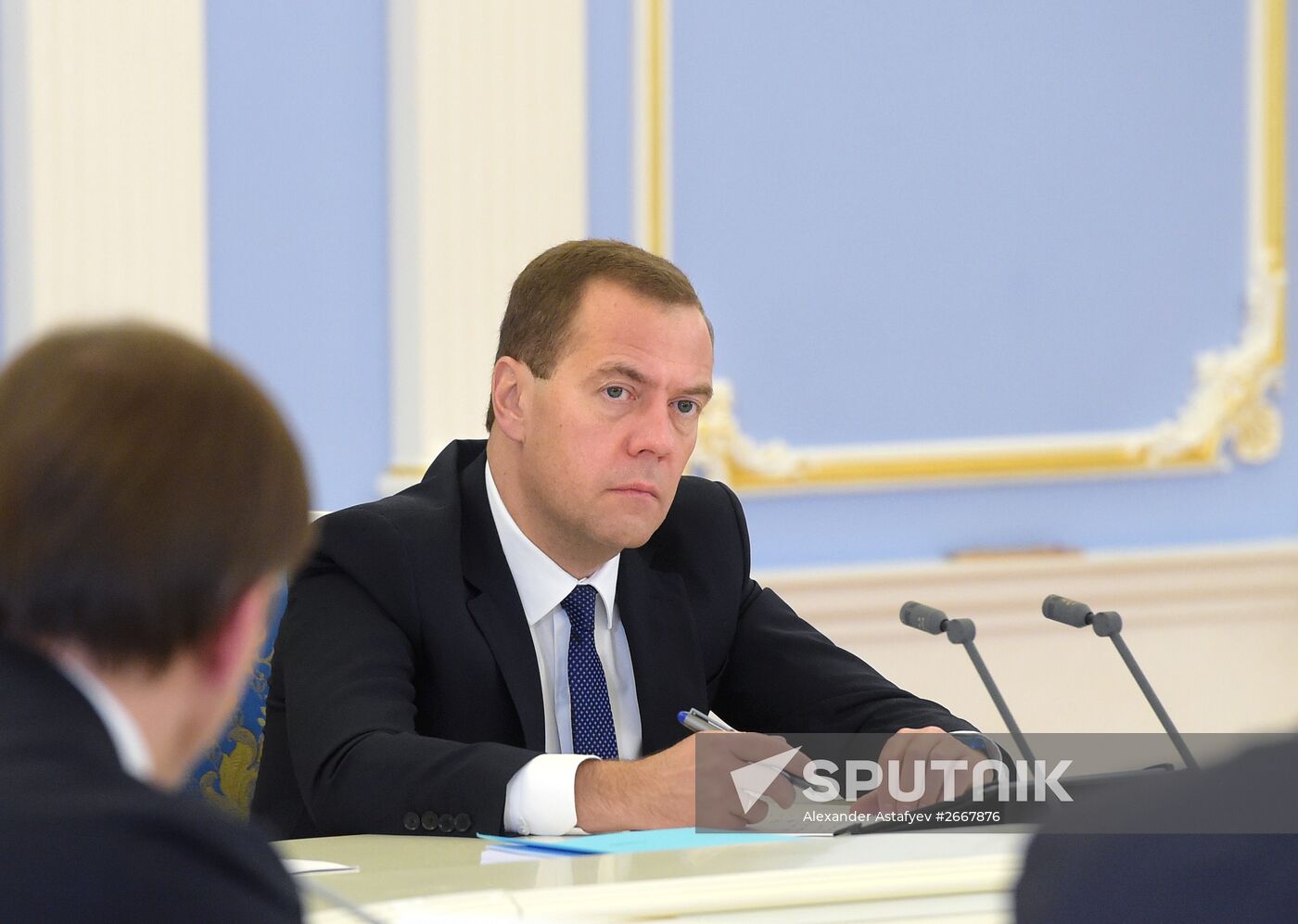 Russian Prime Minister Dmitry Medvedev chairs meeting of Government Commission on the Development of North Caucasus Federal District
