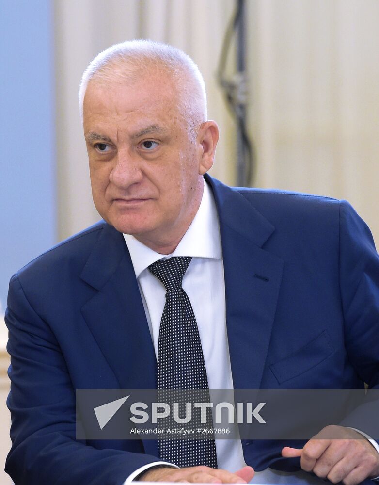 Russian Prime Minister Dmitry Medvedev chairs meeting of Government Commission on the Development of North Caucasus Federal District