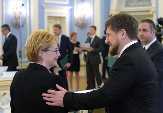 Russian Prime Minister Dmitry Medvedev chairs meeting of Government Commission on the Development of North Caucasus Federal District