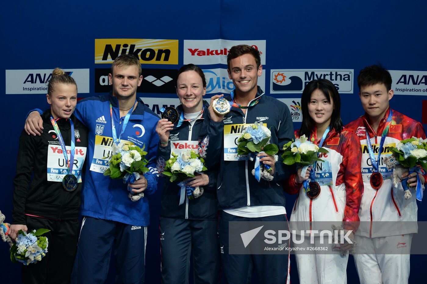 2015 FINA World Championships. Diving. Teams. Final