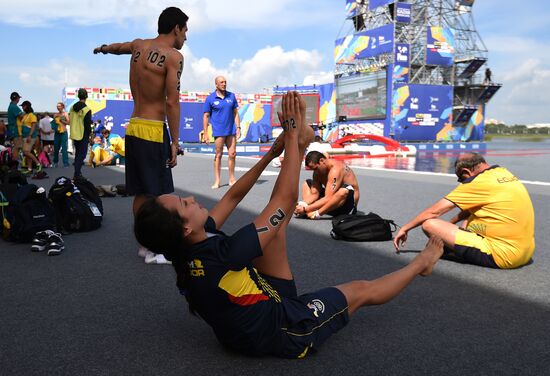 2015 FINA World Championships. Open water swimming. Teams