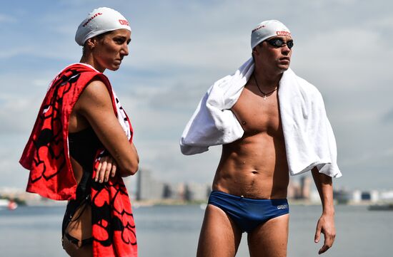 2015 FINA World Championships. Open water swimming. Teams