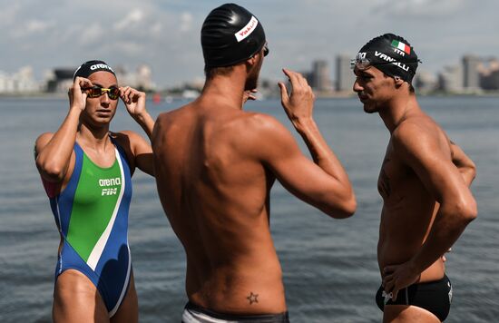 2015 FINA World Championships. Open water swimming. Teams