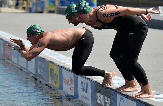 2015 FINA World Championships. Open water swimming. Teams
